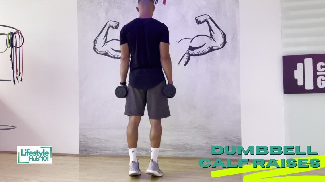 Dumbbell Calf Raises Video Tutorial