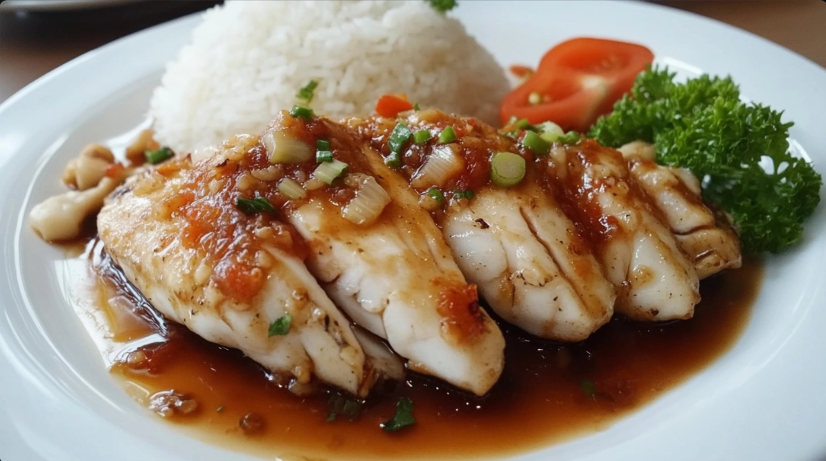 Pangasius With Emperors Rice